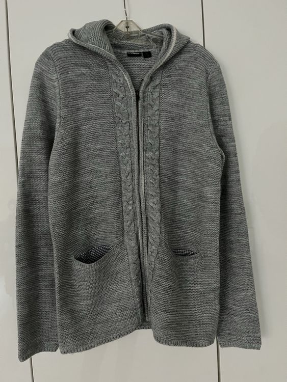 Gefomuofe Herren Strickjacke Mit Kapuze - Mittelalterliche Kapuzenjacke