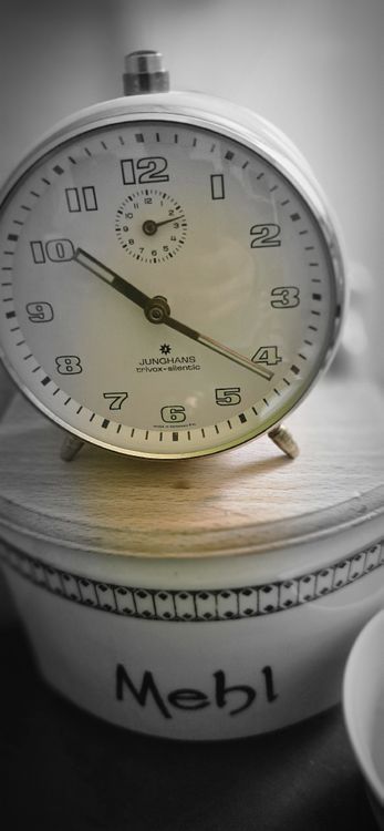 Trivox Silentic Alarm Clock Junghans Trivox Wecker Tischuhr