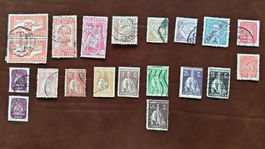 Lotto di 20 Francobolli Vintage del Portogallo