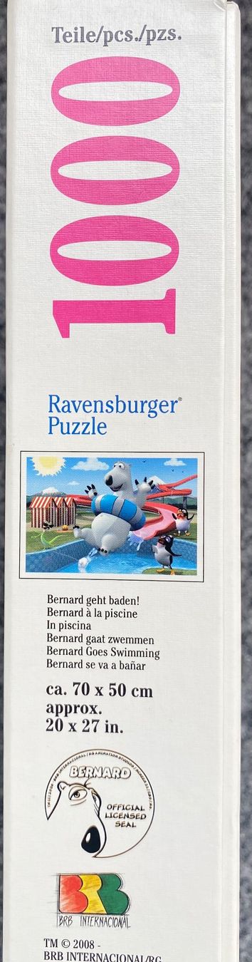 Ravensburger Puzzle: Bernard Bär Ravensburger Puzzle 1000T – Usato da Brugg AG venduto da jea_N00 3