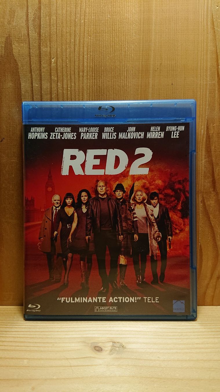 Tutti i DVDs: RED 2 auf Blu-Ray mit Bruce Willis – Usato da Wilderswil venduto da Exebub