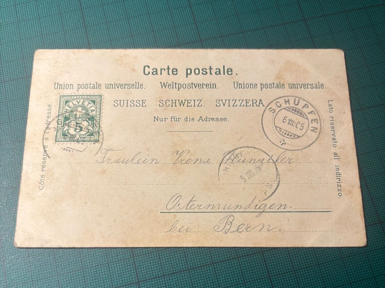 Cartoline postali: Arth - Goldau um1905. – Usato da Utzenstorf venduto da Rose0303 2