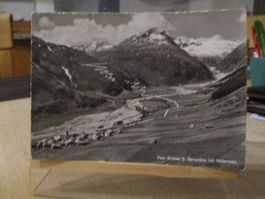 Pass Strasse St. Bernardino Hinterrhein Postkarte   1