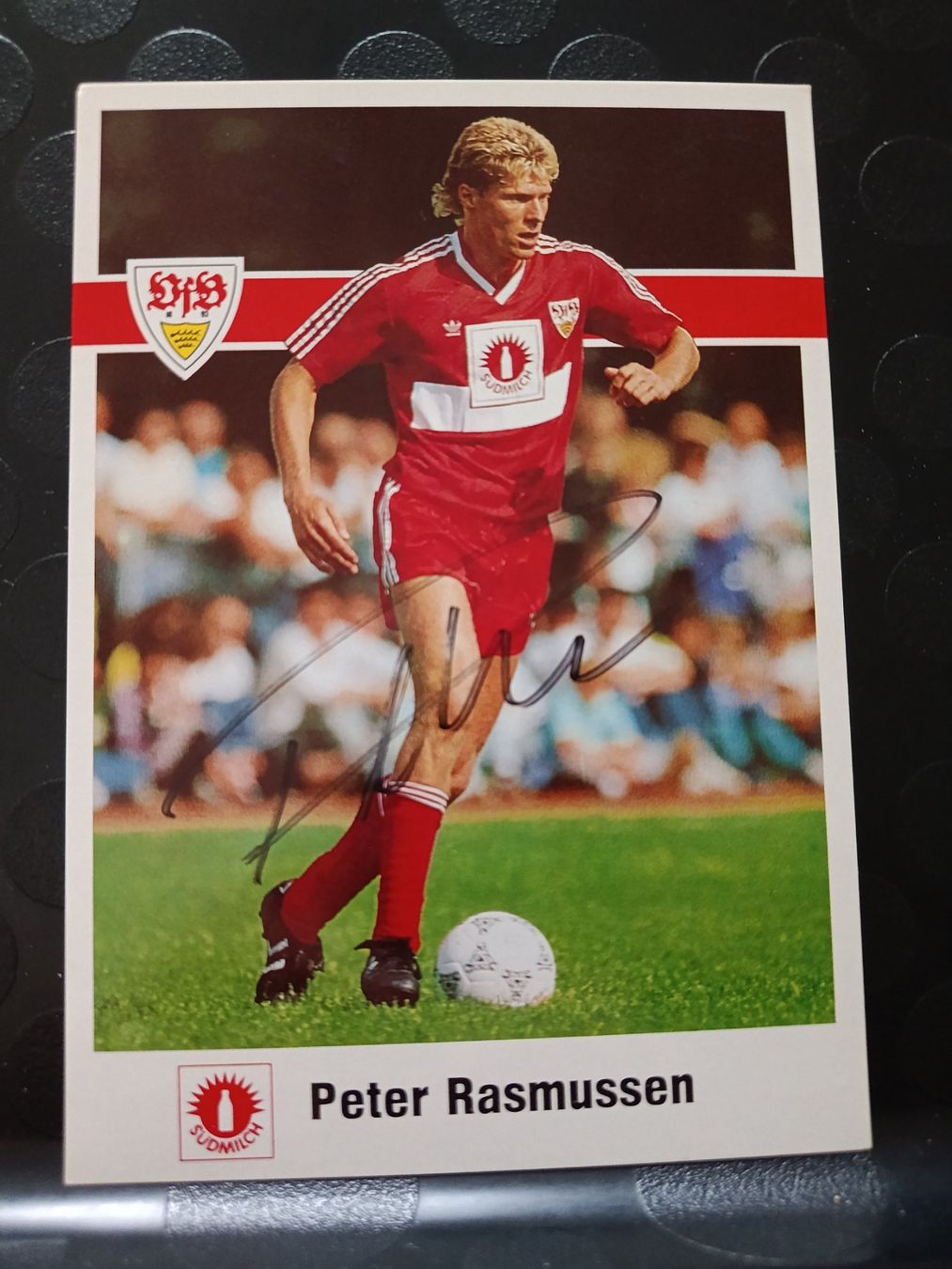 Autogramme: Peter Rasmussen - VfB Stuttgart - handsignierte alte Karte – Gebraucht aus Menziken von Artographs