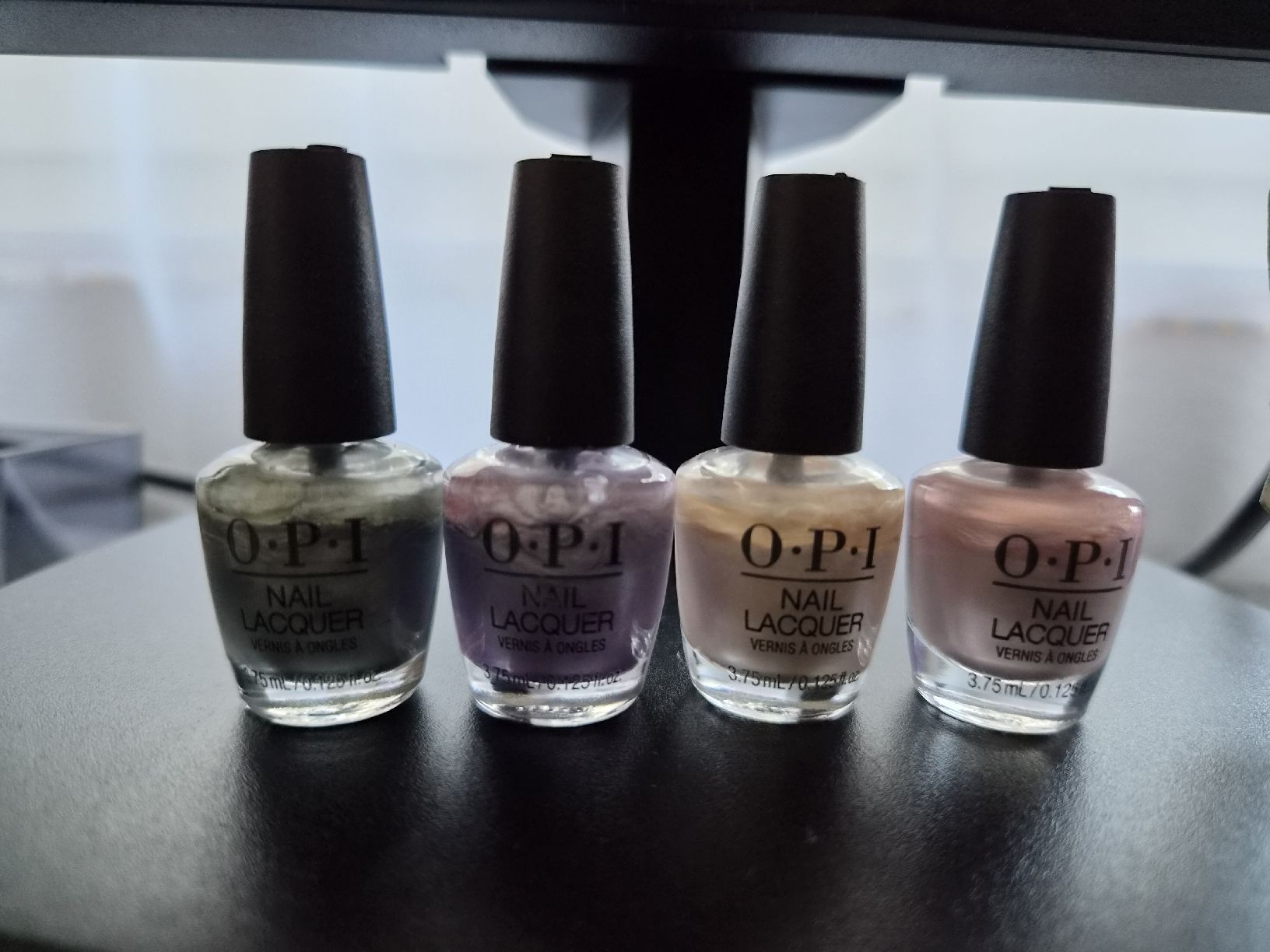 Opi Smalto per unghie: 4 OPI Nagellack Mini Set, verschiedene Farben – Nuovo (secondo la descrizione) da Niederrohrdorf venduto da Miripfiri 5