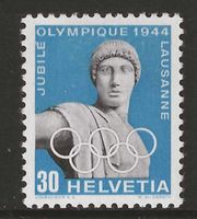 1944 : Abart Nr. 261w.PF "offenes Auge" ** KP 350.--