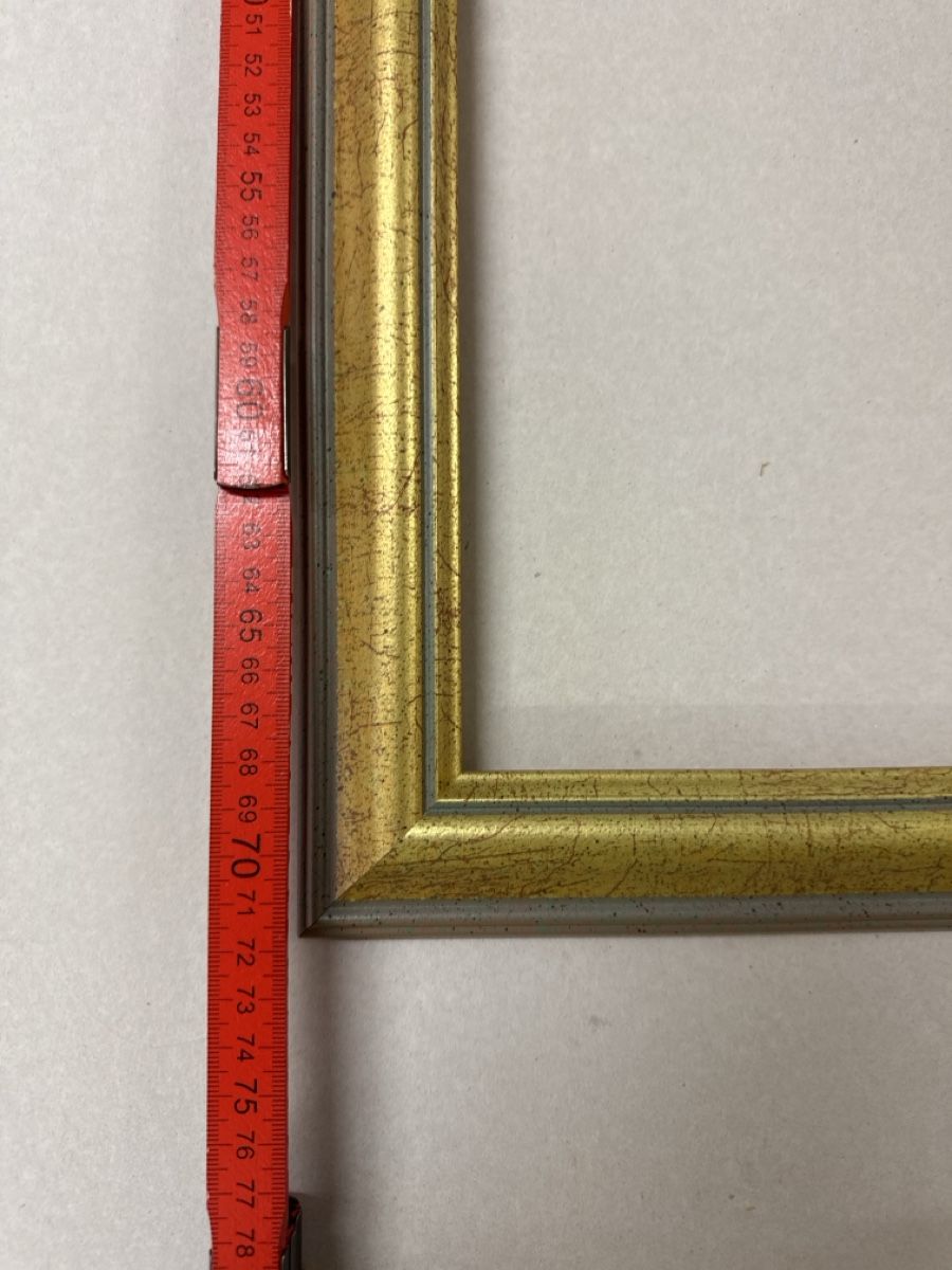 Bilderrahmen: Bilderrahmen Gold gebraucht 33x72 cm – Gebraucht aus Meienberg von sony252 1
