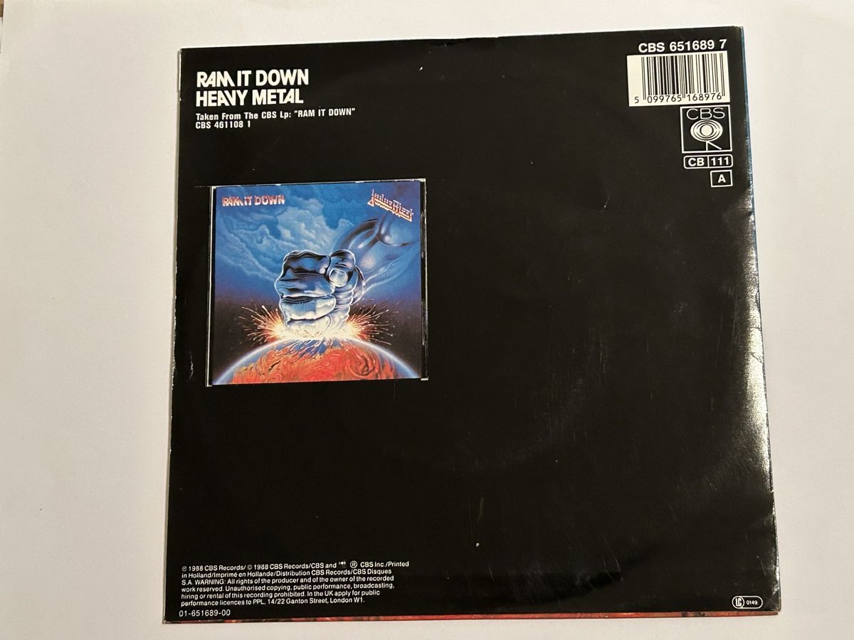 Schallplatten: Judas Priest. 1988. Ram It Down – Gebraucht aus Faulensee von Mizuno06 2