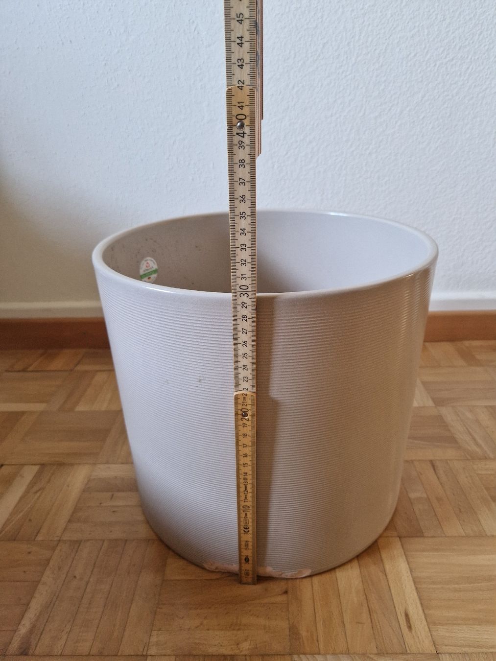 Vasi per fiori: Scheurich Blumentopf beige – Usato da Zürich venduto da ser_vhl9 2