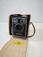 Kodak Six-20 „Brownie“ C Boxkamera mit Lederhülle (6)