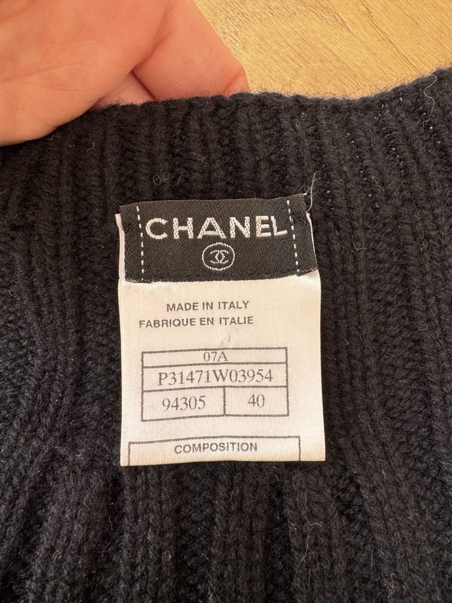 Chanel Maglioni & Felpe: Chanel Strickpullover Pailletten Gr. 40 Top Zustand – Nuovo (secondo la descrizione) da Emmen venduto da arz_l5fh 3