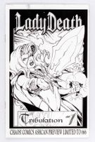 CHAOS! - LADY DEATH - TRIBULATION ASHCAN - LTD 666