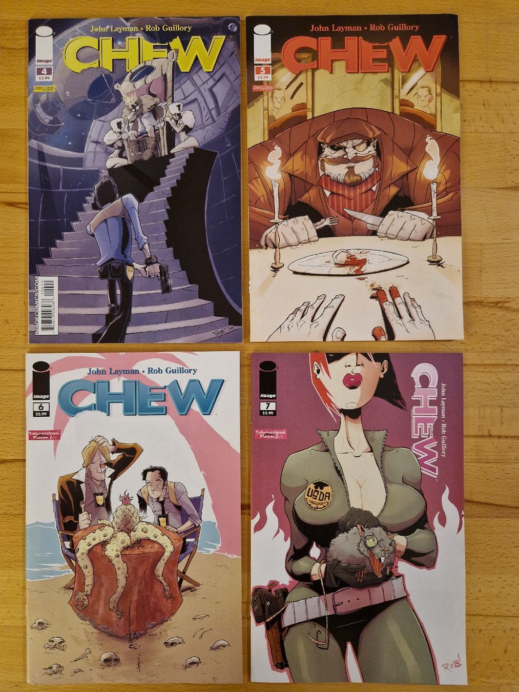 BD: CHEW #1-11 (KEY) – D'occasion à Biel/Bienne par collector_comics 4