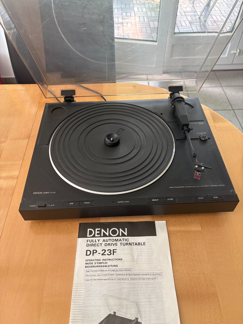Denon Giradischi: Plattenspieler Denon DP-23F – Usato da Biberist venduto da einkaufen01
