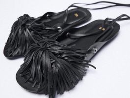Zara StudioLeder  Sandalen