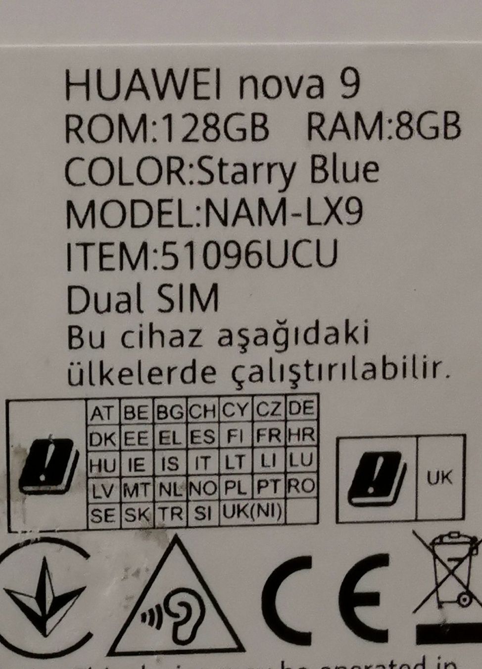 Huawei Telefoni cellulari / Smartphones: HUAWEI nova 9 – Nuovo (secondo la descrizione) da St.Gallen venduto da tharuna 1