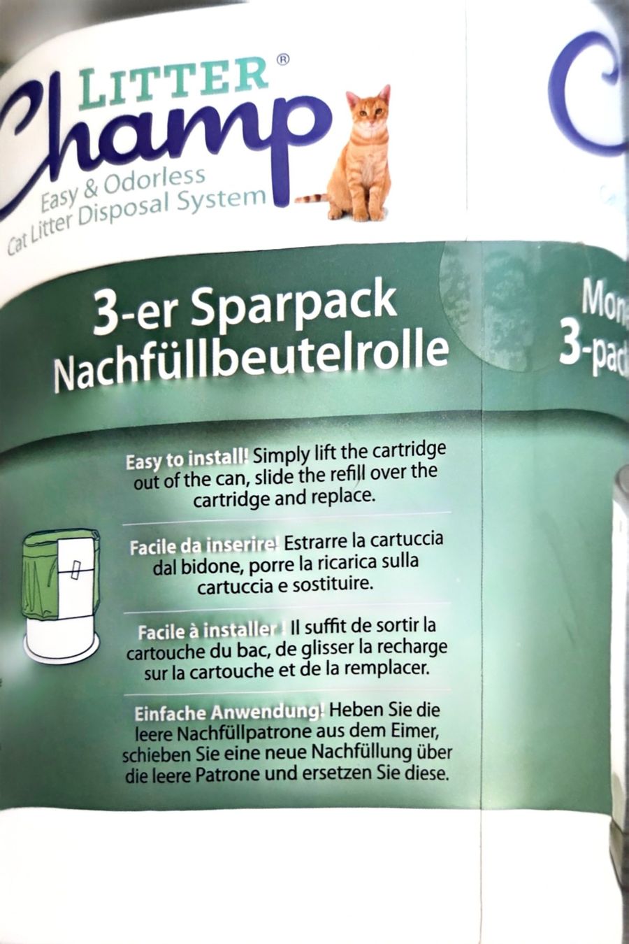 Cestini per rifiuti: Katzenstreumülleimer mit Nachfüllbeutel – Nuovo (secondo la descrizione) da Laupen ZH venduto da ich_yc6b 4