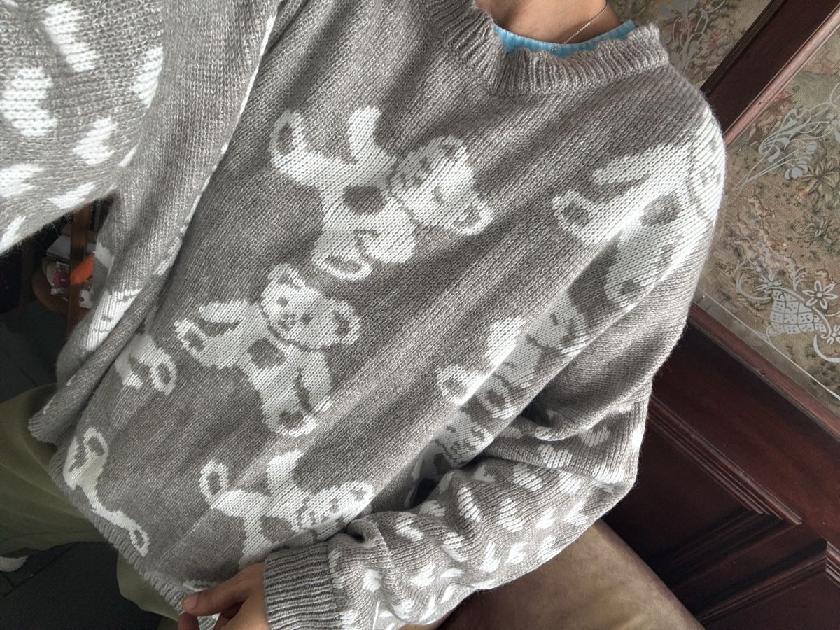 Maglioni & Felpe: Strickpullover von Terranova mit Teddybären – Usato da Obfelden venduto da cesarina10 2