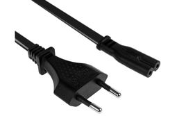 Netzkabel C7-T26, 1.5m, schwarz