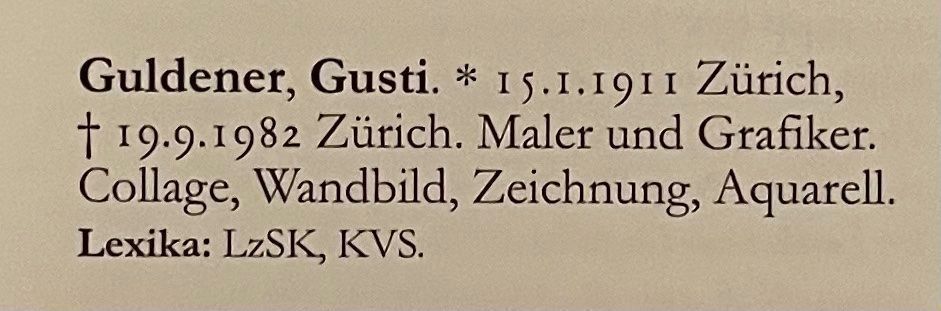 Dipinti: Guldener Gusti (1911-1982) – Usato da Grosshöchstetten venduto da Perle1951 4