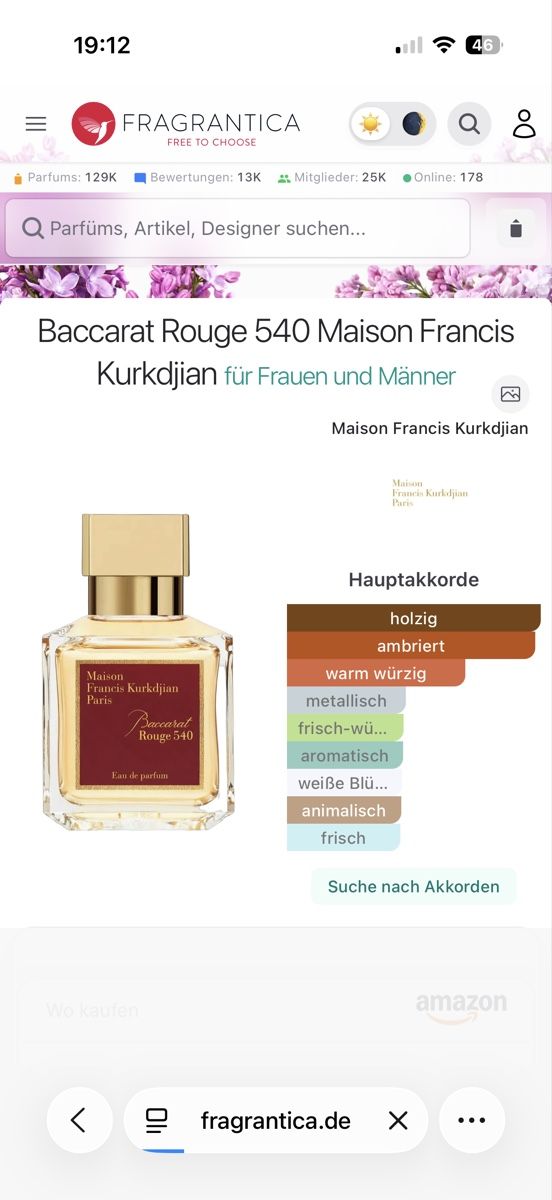 Kurkdjian Profumi & Eau de Toilette: Baccarat Rouge 540 Duftprobe 2ml – Usato da Sursee venduto da nri_sbv9 1
