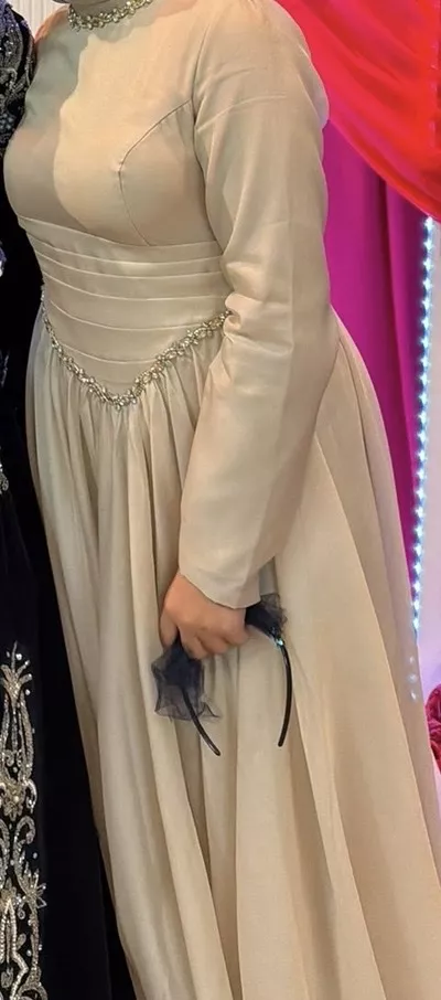 Kleider: Abendkleid Beige – Neu (gemäss Beschreibung) aus Windisch von mel_x88f 2