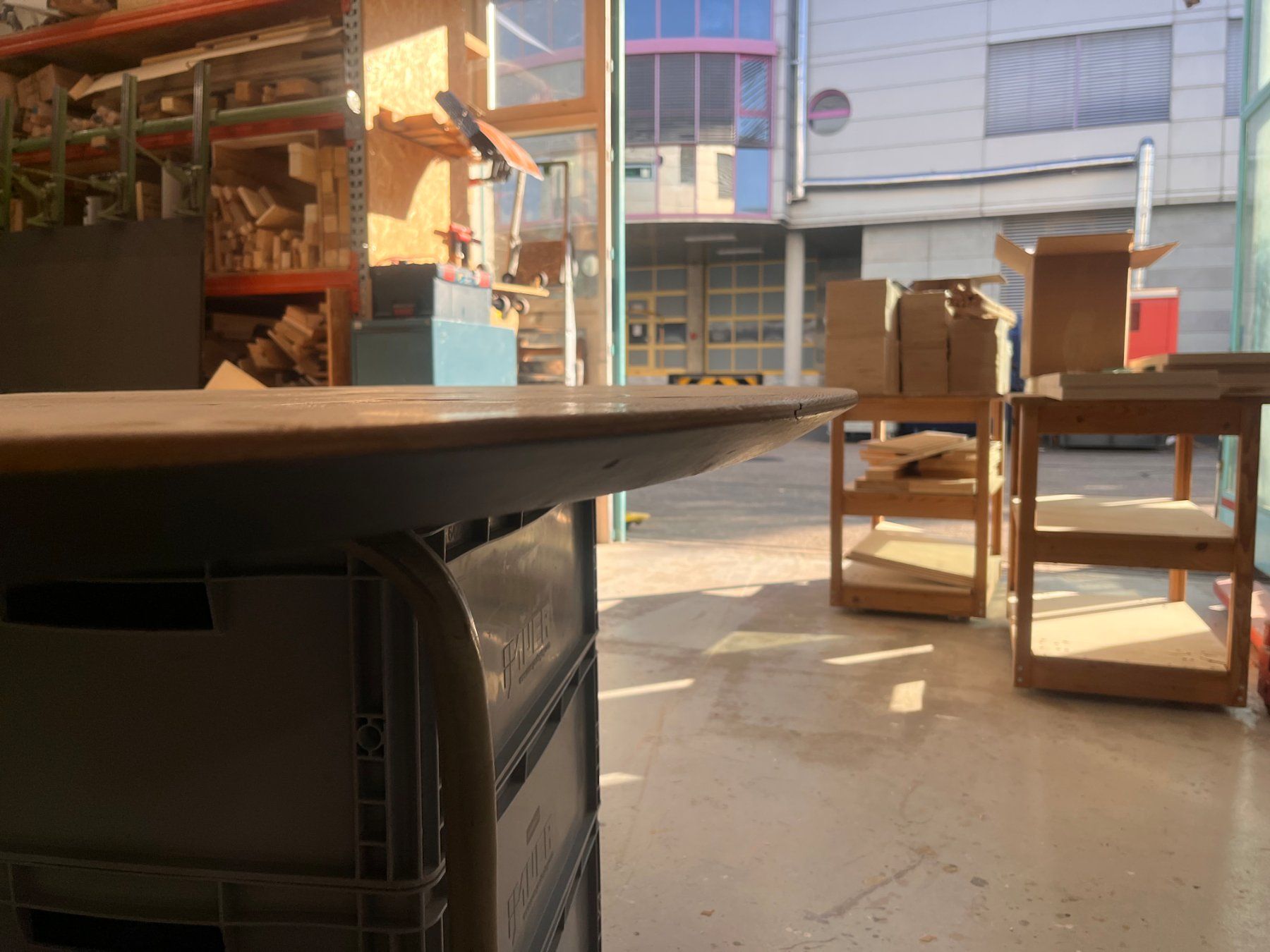 Tables: Tischplatte oval Eiche – D'occasion à Wittenwil par Pauli_F 2
