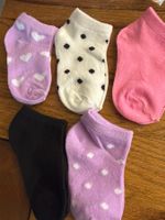 5xKleinkinder-Socken- niedliche Mädchensocken-Frühling 6-12M