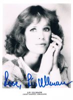 Liv Ullmann 1938- Autogramm signiert Foto 9x14cm