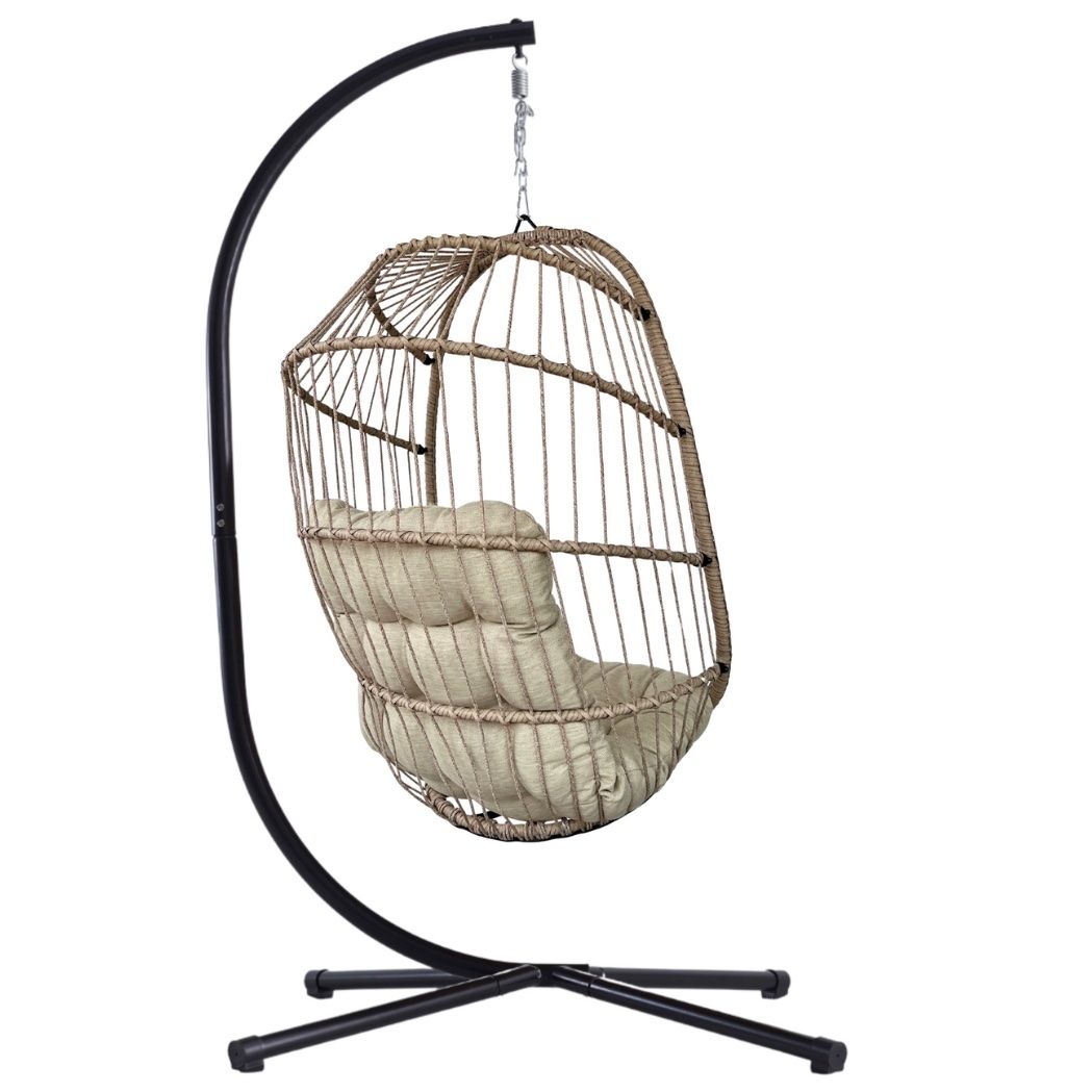 Poltrone pensili da giardino: Hängesessel Jamie Ivory Sand – Nuovo e nell'imballaggio originale da Ermatingen venduto da MyHappyHome 8