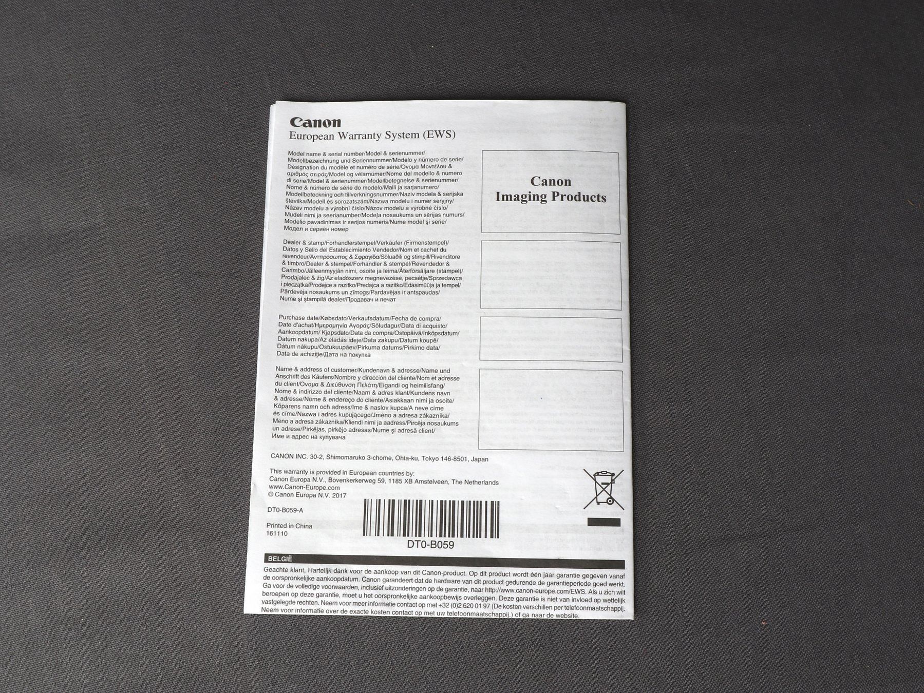 Canon Stampanti: CANON Selphy Photo Printer CP1300 – Usato da Steinen venduto da Restwert_Steinen 9