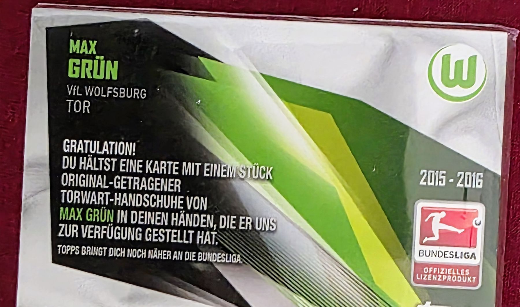 Topps Carte collezionabili: Relic Card Bundesliga – Nuovo e nell'imballaggio originale da Dietikon venduto da Saka0 1