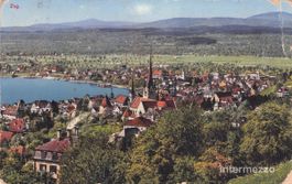 Zug ZG // 1923 Generalansicht Vogelperspektive Zugersee