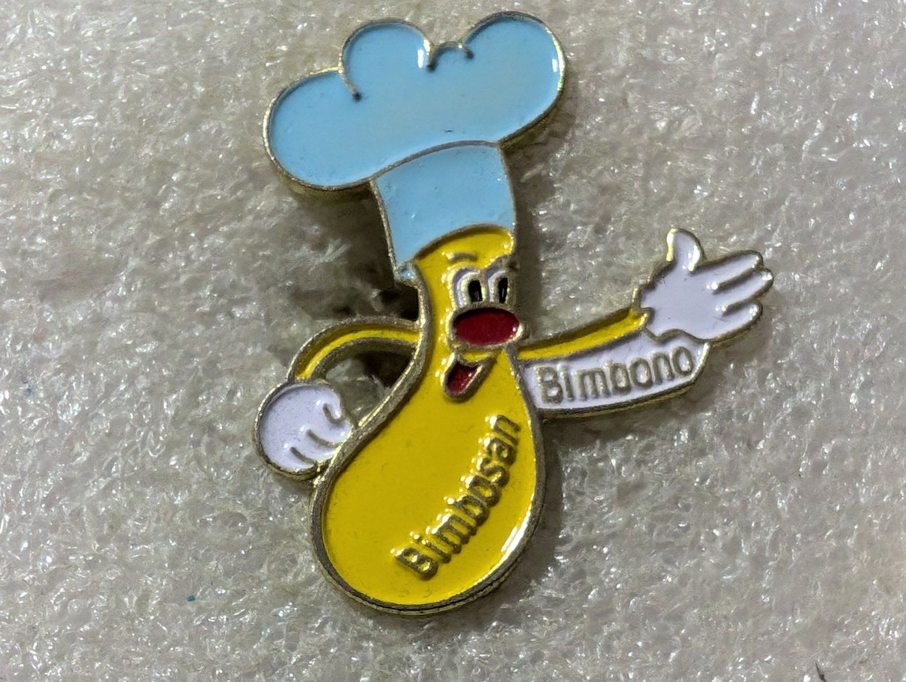 Placchette & Badge: Ansteckpin 61: Bimbosan – Usato da Oppligen venduto da Pin-Fall-Shop
