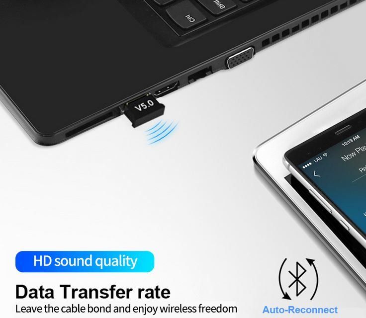 Laufwerke & Adapter: Mini Bluetooth 5.0 Dongle High Speed – Neu und originalverpackt aus St. Margarethen TG von ursk10 3