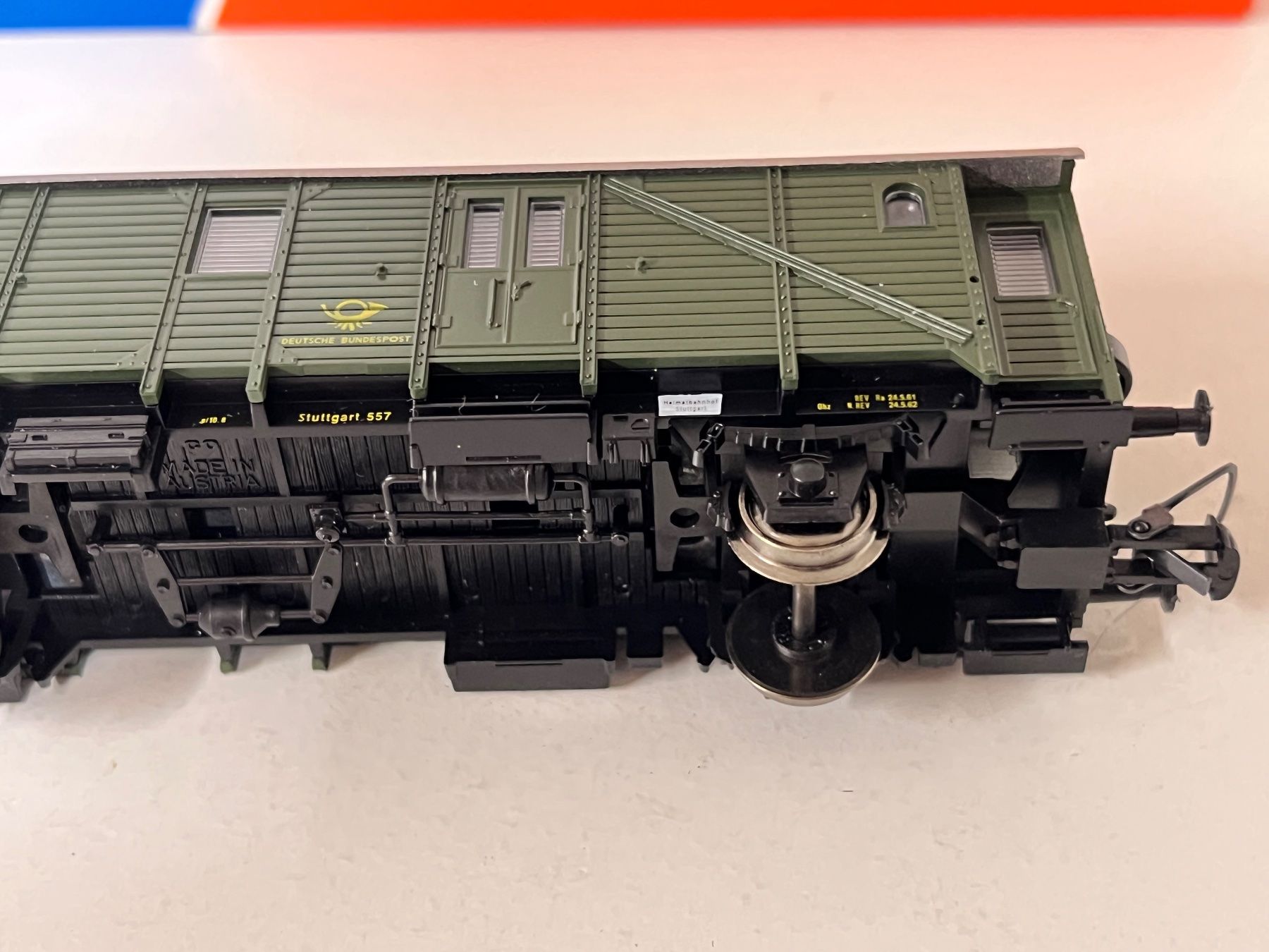 Roco Modellini di ferrovie: Roco DB Postwagen H0 DC – Usato da Geroldswil venduto da TopTrain54 5