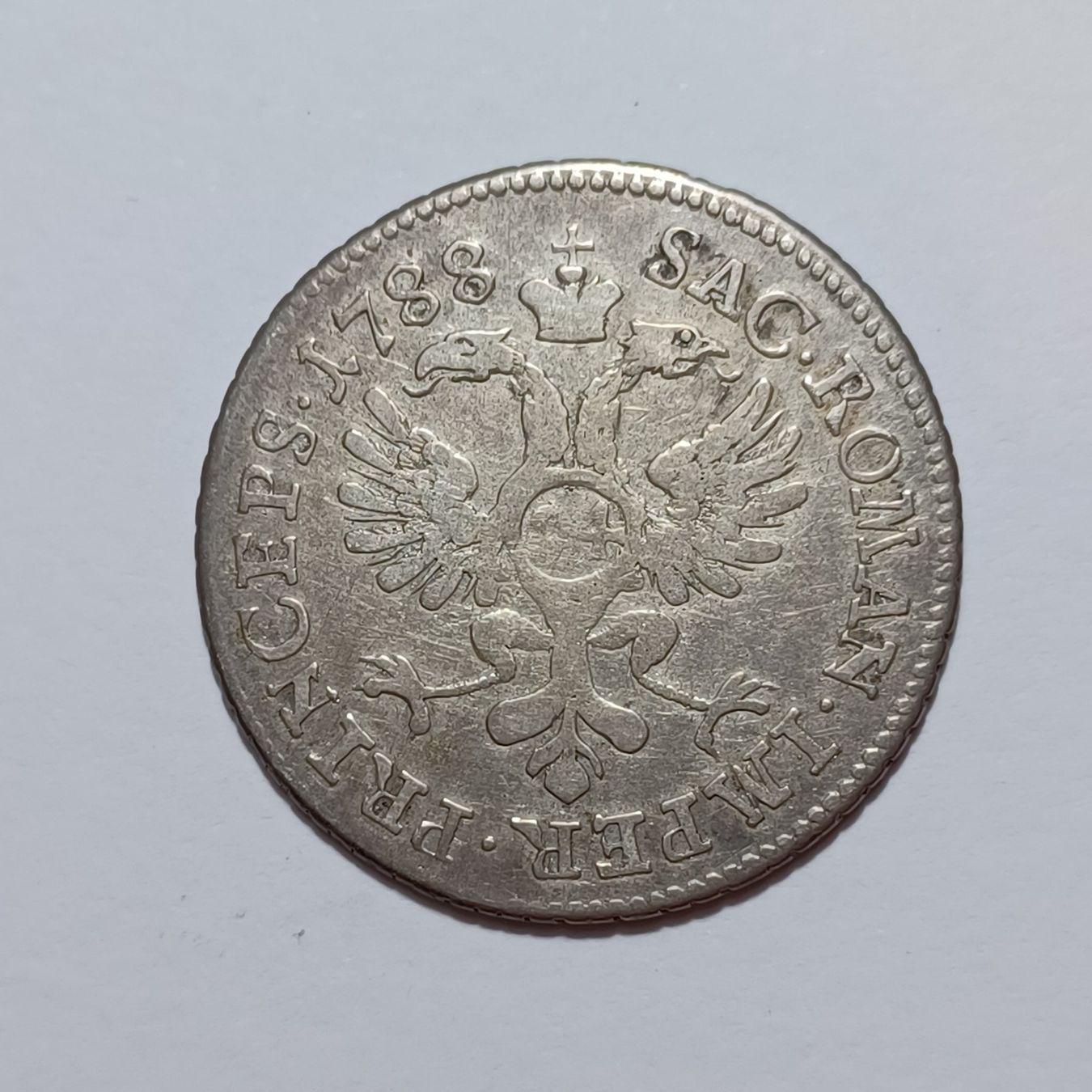Alle Münzen: 24 Kreuzer 1788 Bistum Basel – Gebraucht aus Pfäffikon ZH von Schweizer_Muenzen 1
