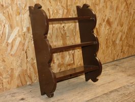 Regal Holz Wandregal altes Wandregal   massiv Holz  61 hoch