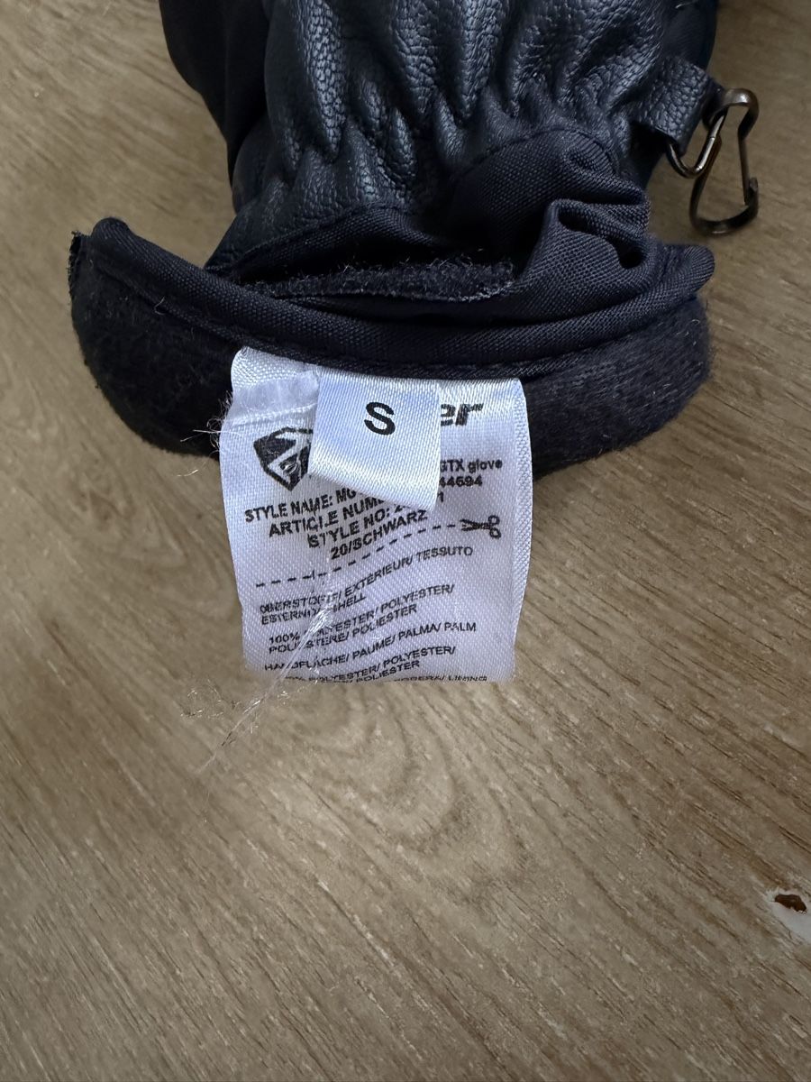 Ziener Guanti: Ziener Gore-Tex Winterhandschuhe, Gr. S Junior, schwarz – Usato da Grindelwald venduto da TSG-G-Town 2