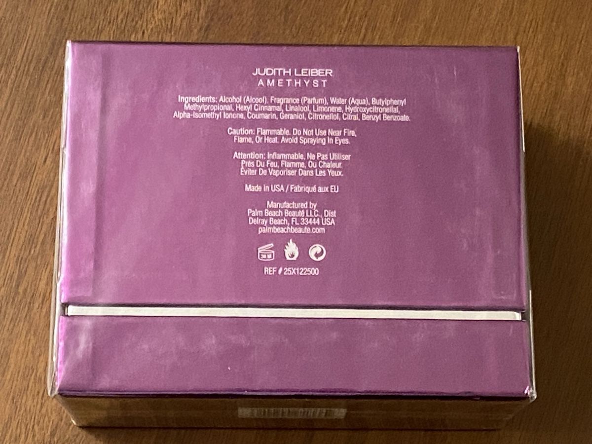 Profumi & Eau de Toilette: Judith Leiber Amethyst Eau de Parfum Spray 75 ml, neu – Nuovo e nell'imballaggio originale da Dietlikon venduto da Trukaip 1