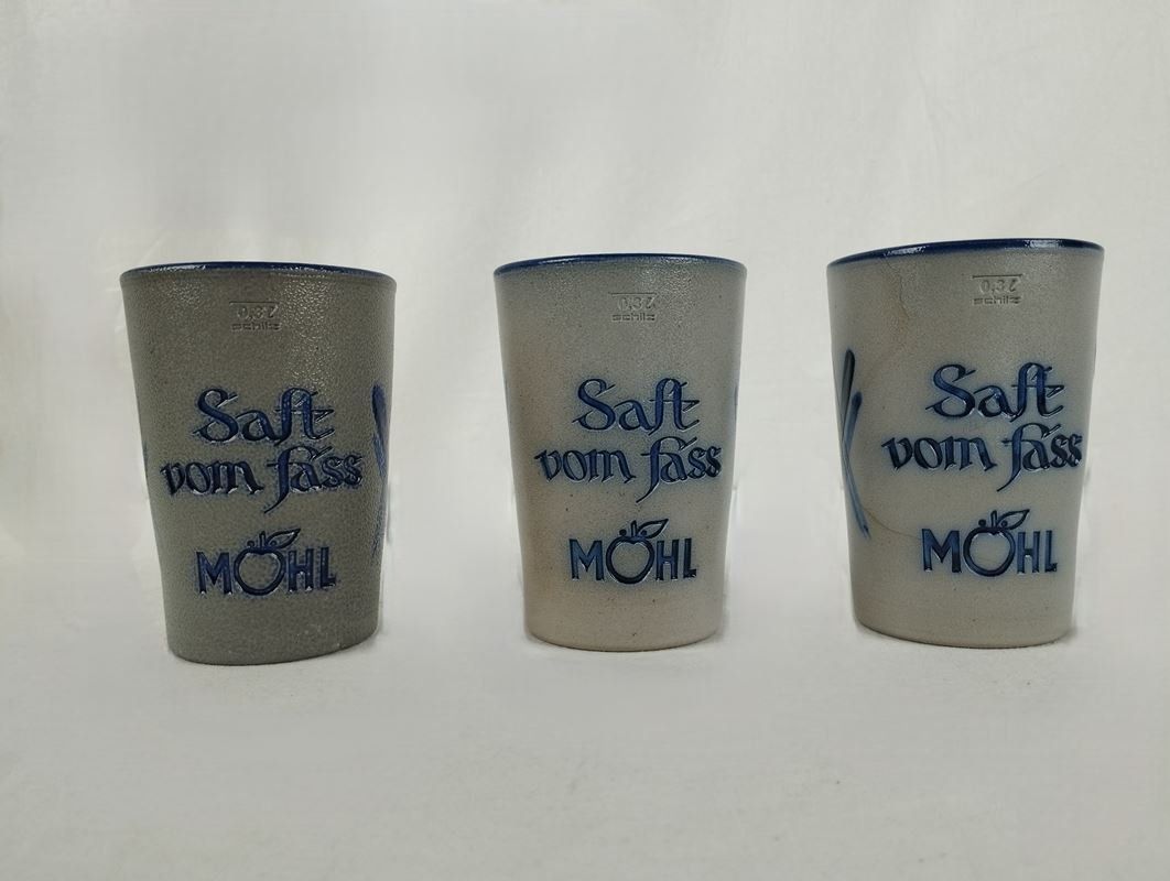 Tassen: MÖHL Trinkbecher 8 Stk. in 2 Grössen – Gebraucht aus Schübelbach von Restwert_Schubelbach 2