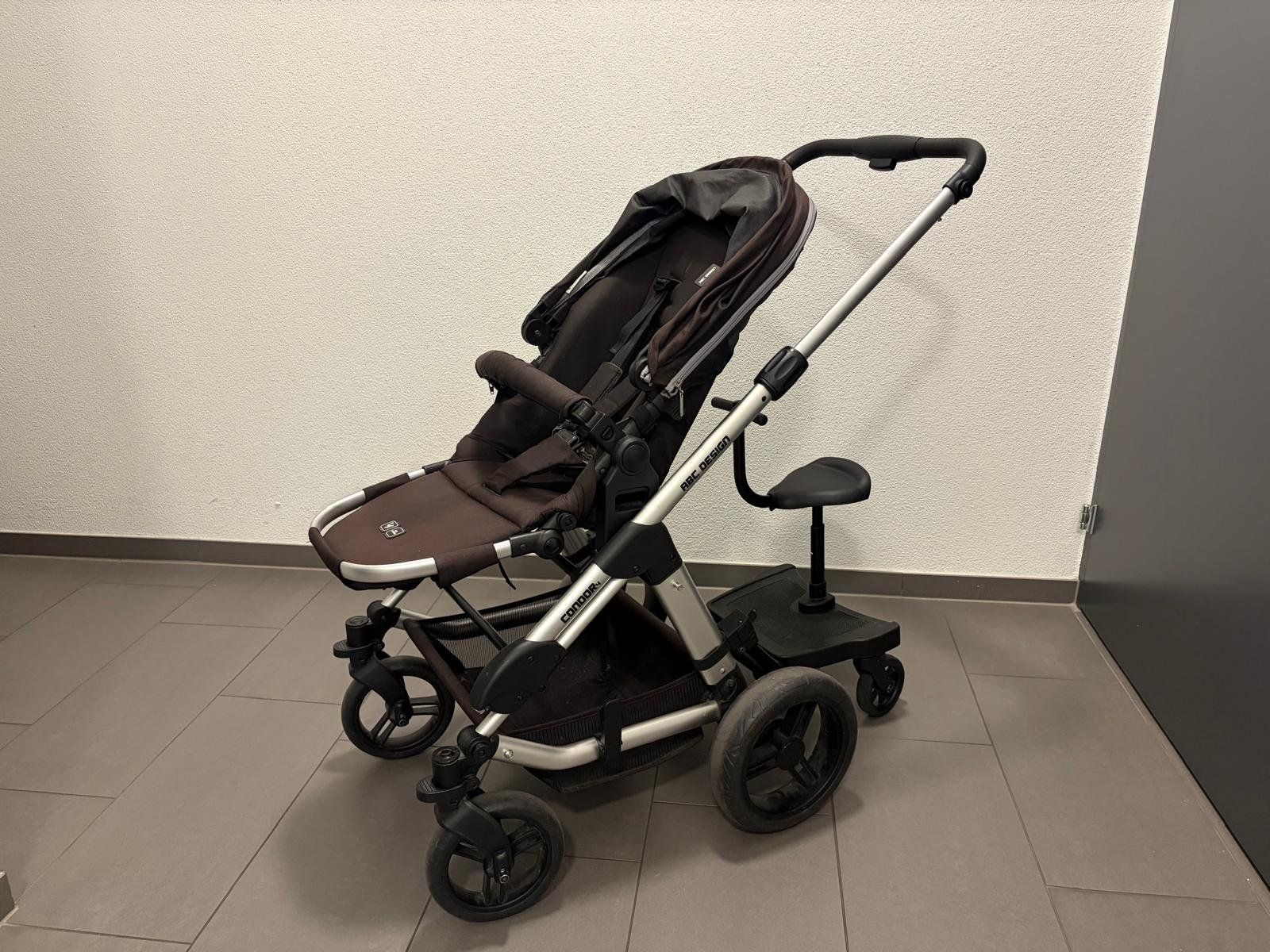 ABC Design Carrozzine: Kinderwagen ABC Design Salsa. Komplettes Set + Extras! – Usato da Wettingen venduto da Nuria.96 3