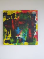 Acrylbild auf Leinwand, Höhe 100cm, Breite 100cm, Tiefe 4cm