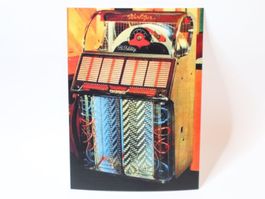 AK 1954 Jukebox Wurlitzer 1700  Ansichtskarte Musikbox