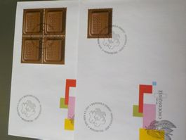 2001, FDC, 100 Jahre Choco Suisse