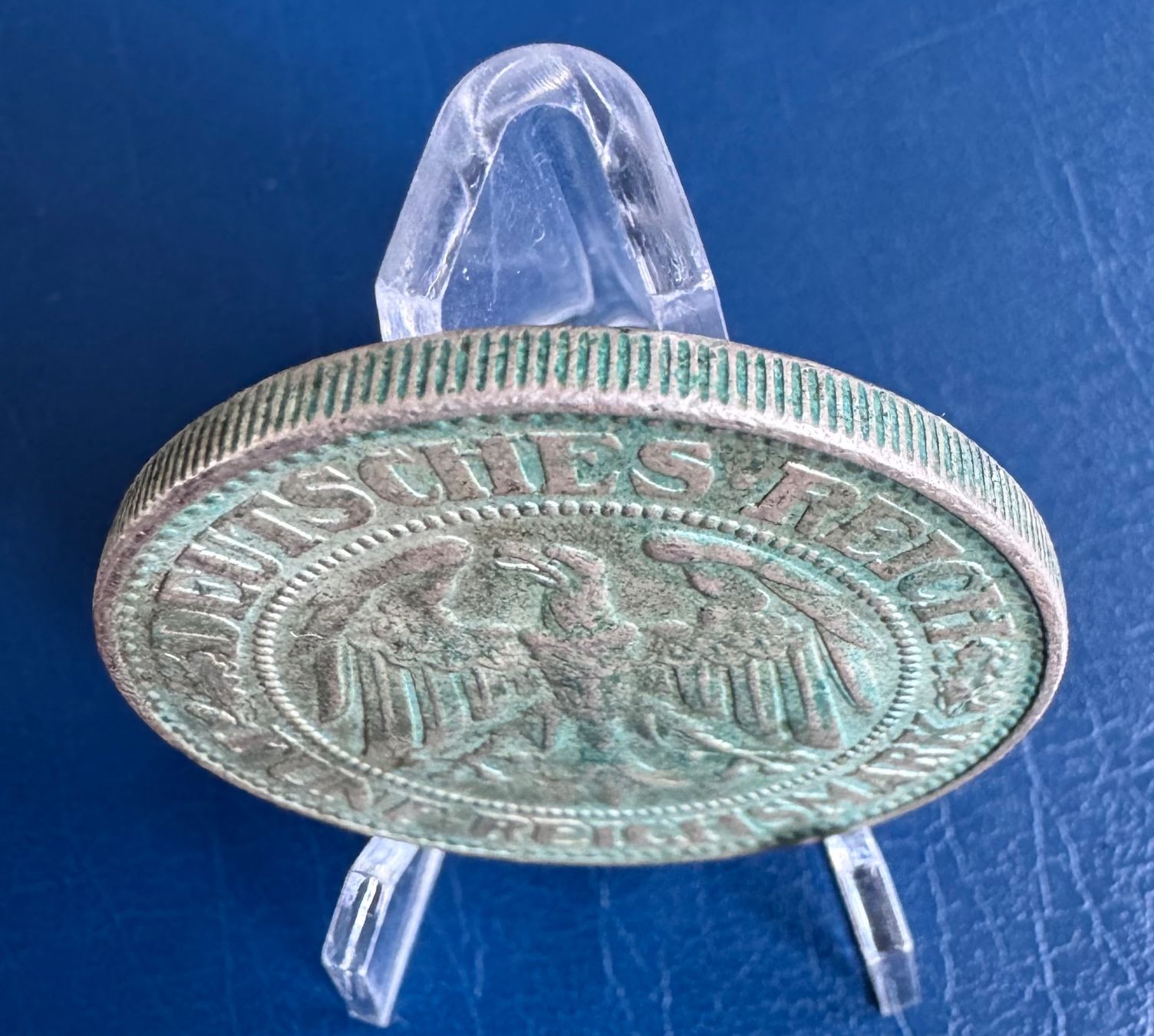 Tutti le monete: Weimarer Republik 5 RM 1929 D Eichbaum Silber – Usato da Ebikon venduto da Dmasterx 3