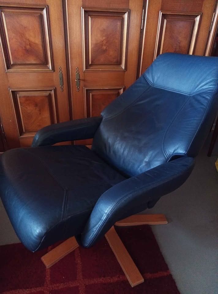 Poltrone: Fauteuil en cuire véritable – Usato da Bienne venduto da Daniel_Schader 3