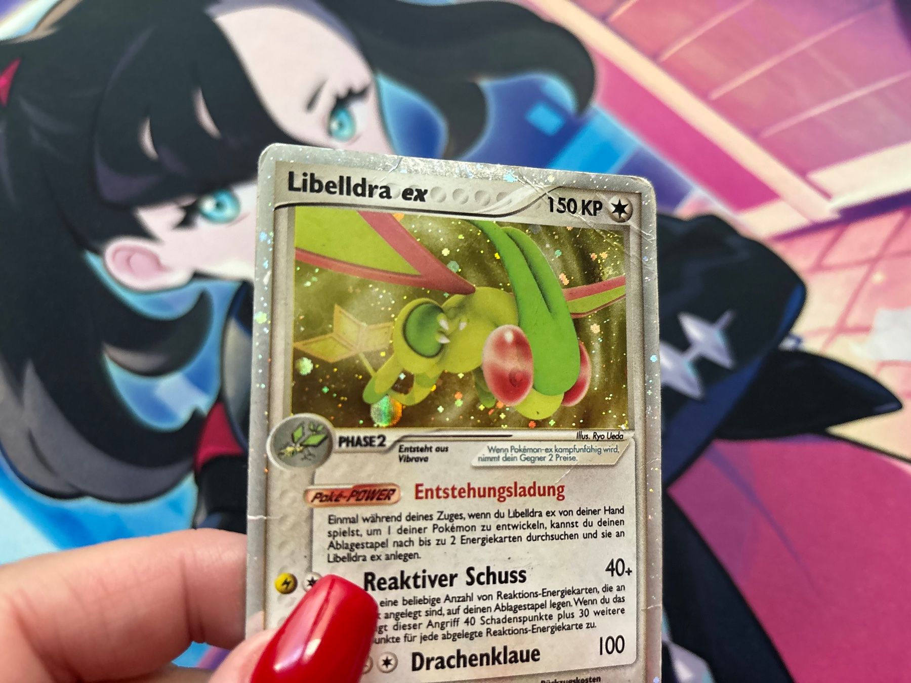 Pokémon Sammelbilder & Trading cards: 2006 POKEMON Libelldra/ Flygon EX Legend Maker 87 – Gebraucht aus Wilen (Sarnen) von Seeungeheuer 1