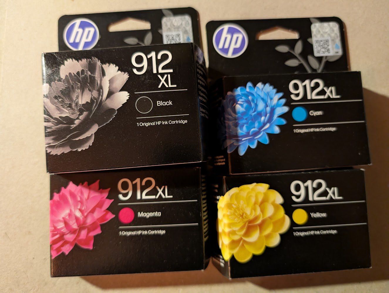 Hewlett Packard Cartucce per stampanti & toner: Druckerpatronen 912 xl – Nuovo e nell'imballaggio originale da Lupfig venduto da ern_8fw2