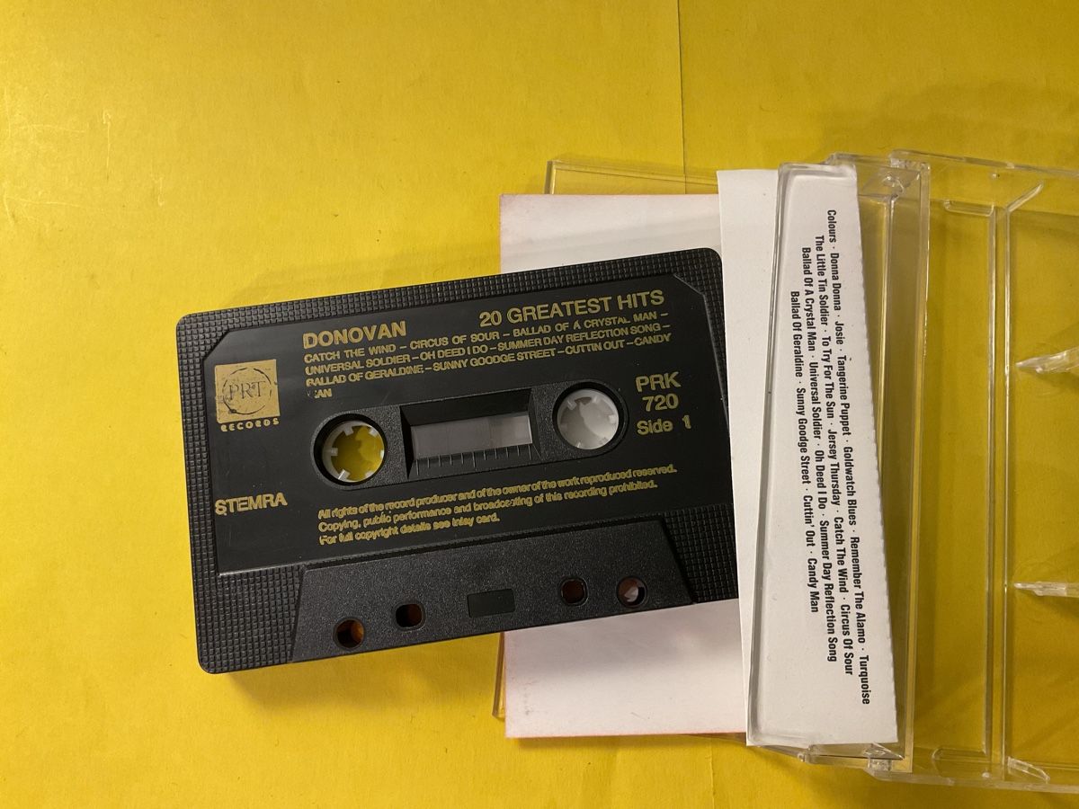 Musicassette: Donovan - Catch the Wind - 20 Greatest Hits - Kassette – Usato da Steinach venduto da Quarkie 1